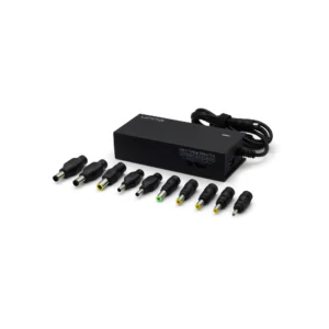 ADAPTADOR DE CORRIENTE UNIVERSAL PARA PORTÁTIL CON SELECTOR MANUAL | 90 W<br/>PW5290BK</br>