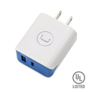 DUAL PORT PD WALL CHARGER | PD18W (UL)<br>PW5057WT</br>