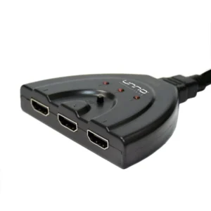 3 PORTS 4K HDMI SWITCH<br>HB1202BK</br>