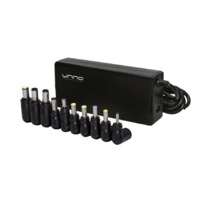 ADAPTADOR DE CORRIENTE UNIVERSAL PARA PORTÁTIL CON CAMBIO AUTOMÁTICO | 90 W<br/>PW5291BK