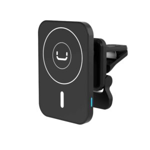 AIR VENT CELL PHONE HOLDER W/ MAGNETIC WIRELESS CHARGER