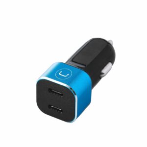 DUAL PORT PD CAR CHARGER | PD40W<br>PW5027BK</br>