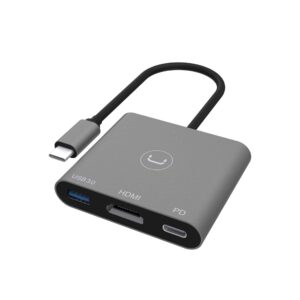 3-IN-1 USB-C HUB <br>HB1101GY</br>
