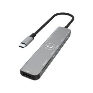 7-IN-1 USB-C HUB<br>HB1107GY</br>