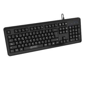 WORKSPACE KEY WIRED KEYBOARD | SPANISH<br>KB6702BK</br>