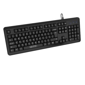 WORKSPACE KEY WIRED KEYBOARD | ENGLISH<br>KB6707BK</br>