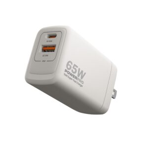 POWERPRO DUAL PORT GAN WALL CHARGER | PD65W <BR>PW5066WT</BR>